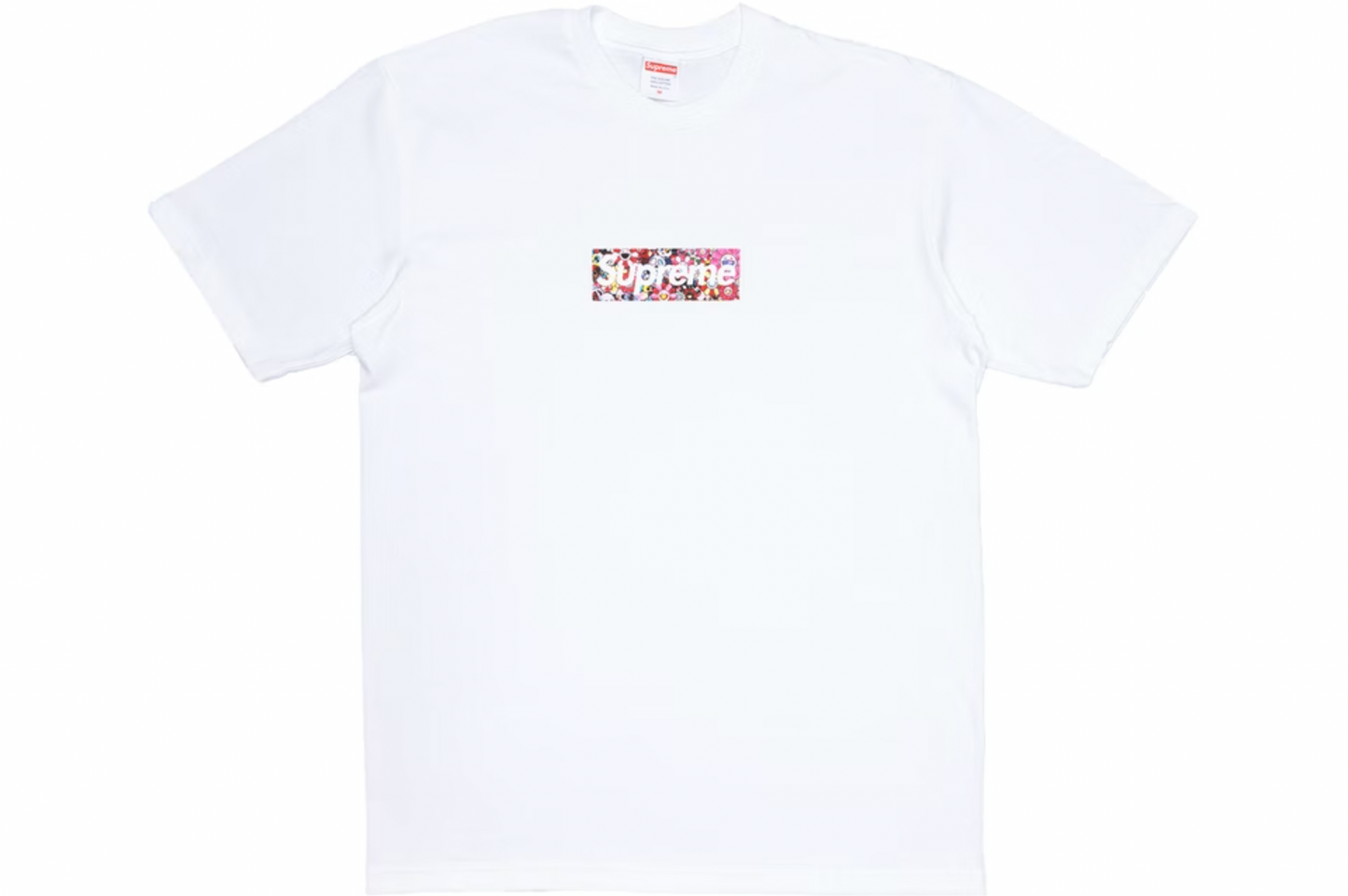 Supreme Takashi Murakami COVID-19 Relief Box Logo Tee White