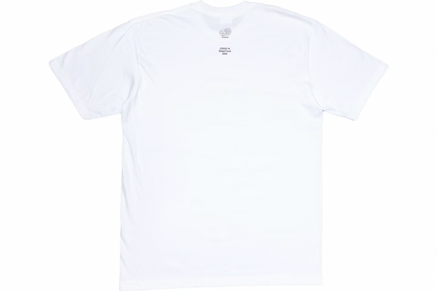 Supreme Takashi Murakami COVID-19 Relief Box Logo Tee White