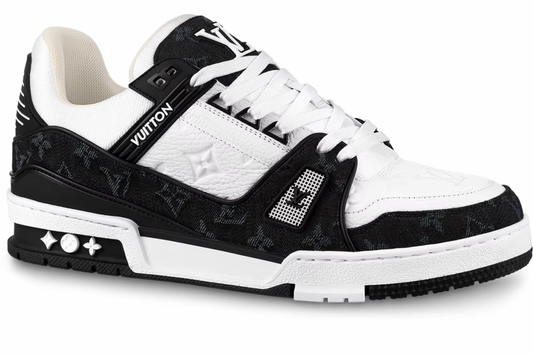 Louis Vuitton LV Trainer White Black White