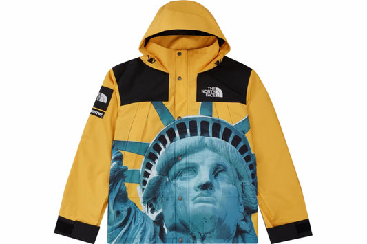 Supreme The North Face Statue of Liberty Mountain Jacket Yellow