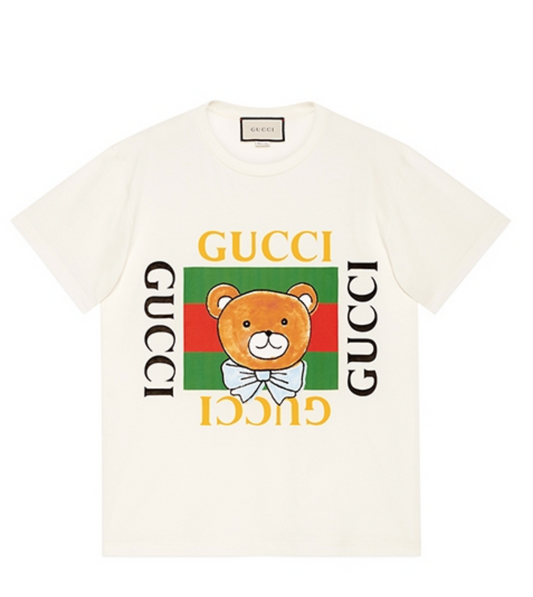 GUCCI x Kai Teddy Bear Oversized T Shirt