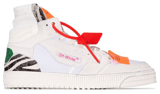 Off-White Off Court High Top Zebra