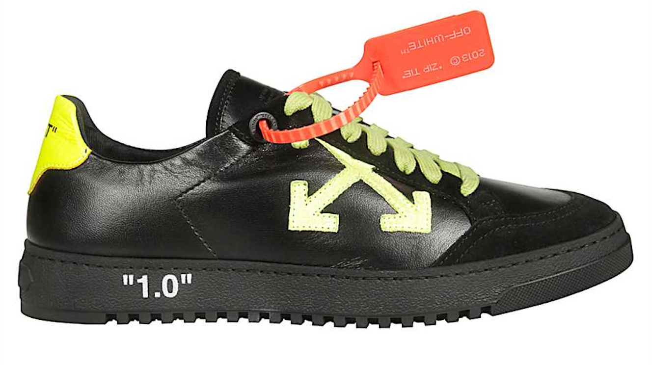 Off-White Vulc Low 'Black yellow'