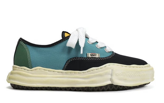 Maison Mihara Yasuiro Baker OD OG Sole Canvas Low Blue