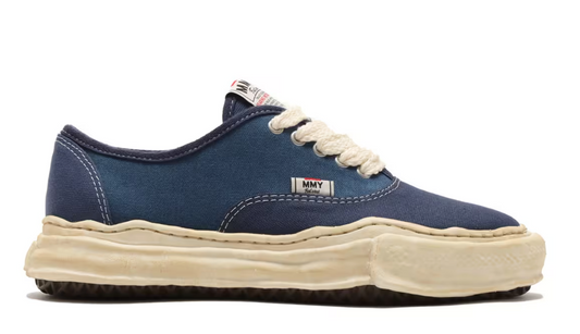 Maison Mihara Yasuiro Baker OD OG Sole Canvas Low Blue