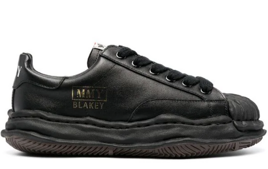 Maison Mihara Yasuhiro Blakey OG Sole Low Leather All Black