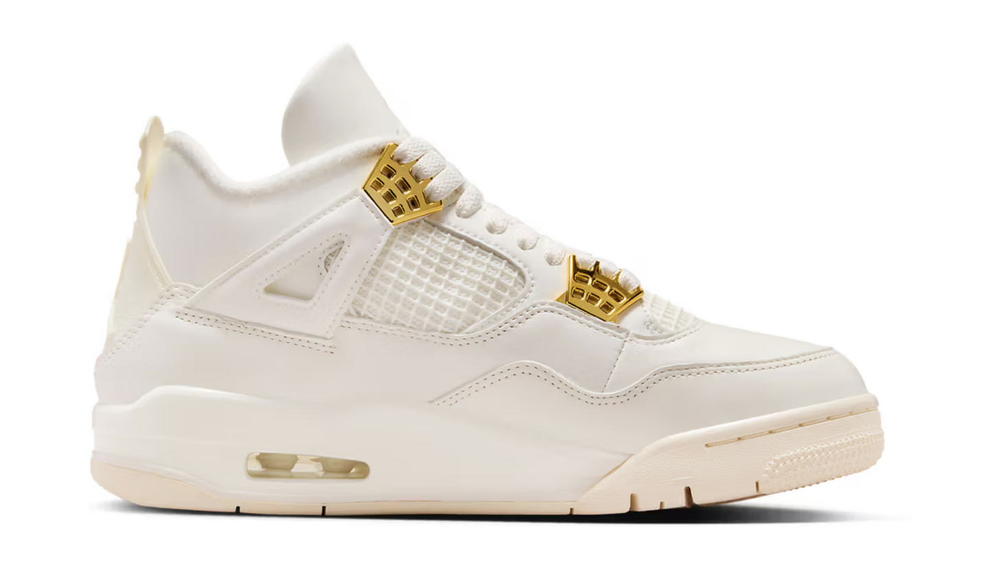 Air Jordan 4 Retro Metallic Gold