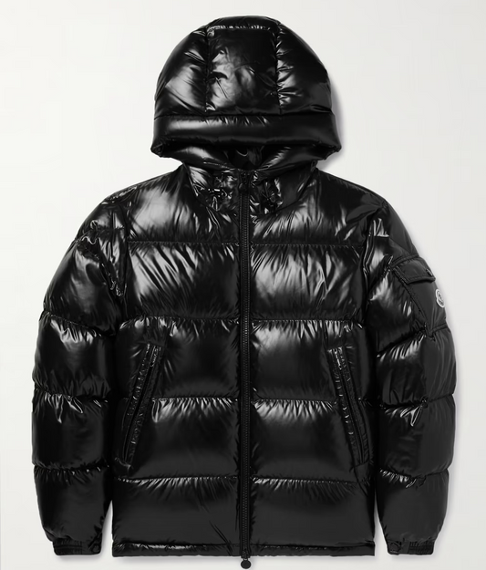 Moncler Ecrins Black Nylon Down Jacket