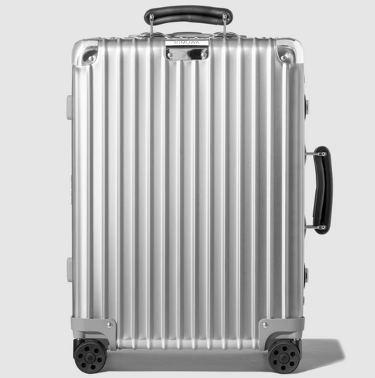 RIMOWA Classic Cabin Aluminium Carry-On Suitcase Silver