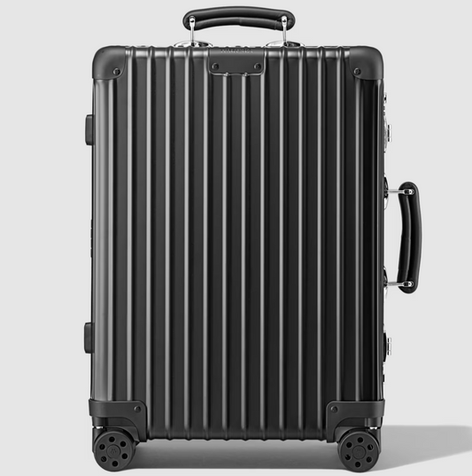 RIMOWA Classic Cabin Aluminium Carry-On Suitcase Black