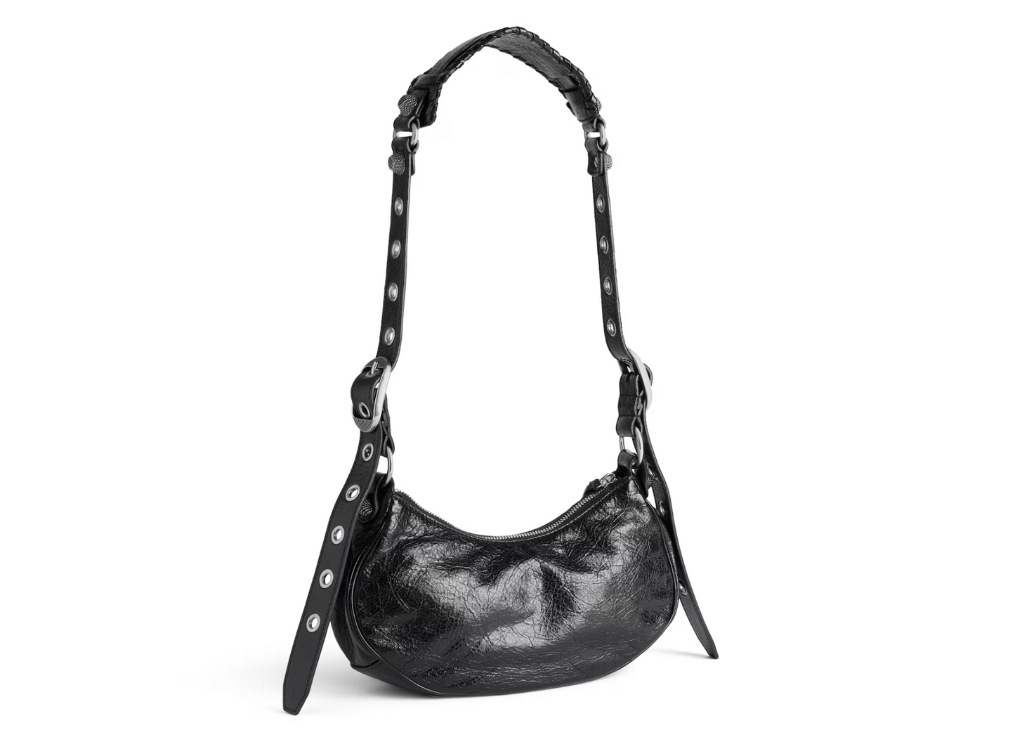 Balenciaga Le Cagole Shoulder Bag Black