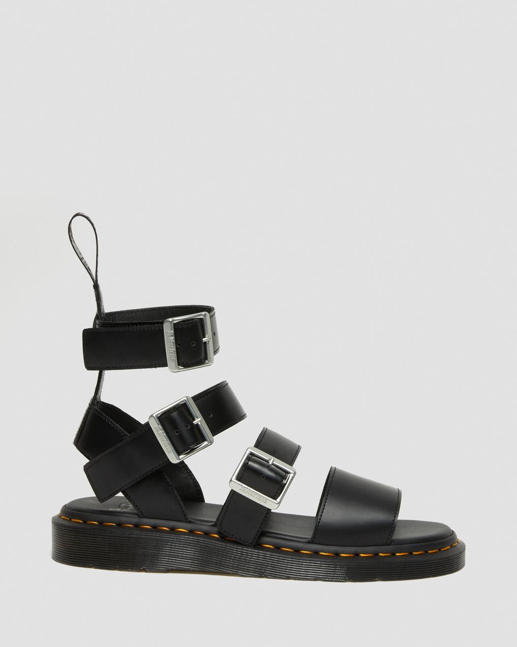 Rick Owens x Dr. Martens Gyphon Leather Gladiator Sandals