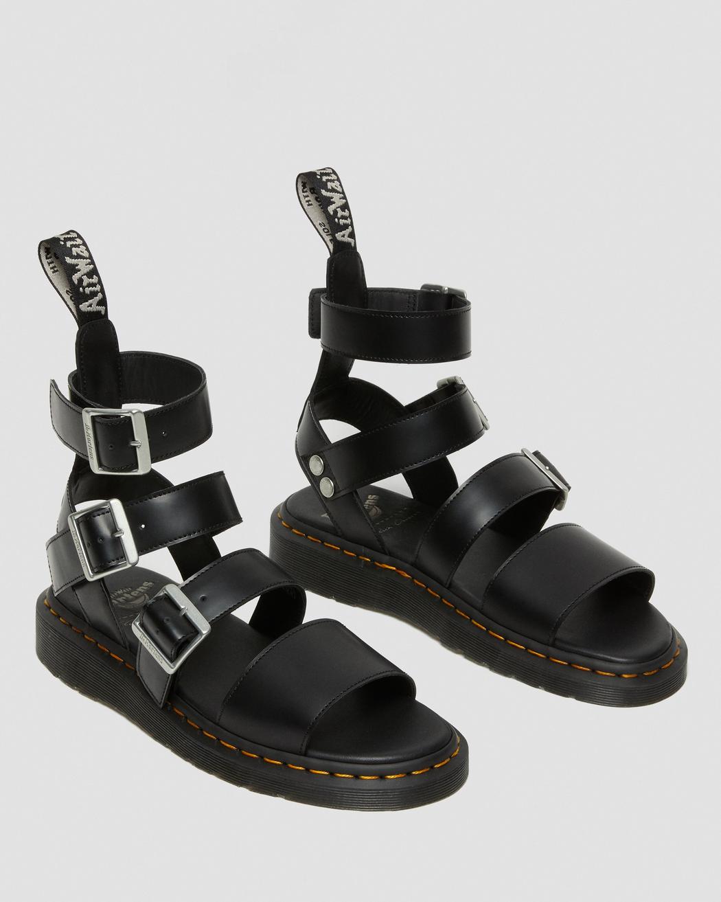 Rick Owens x Dr. Martens Gyphon Leather Gladiator Sandals