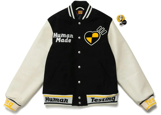 Human Made x Asap Rocky Human Testing Varsity Jacket