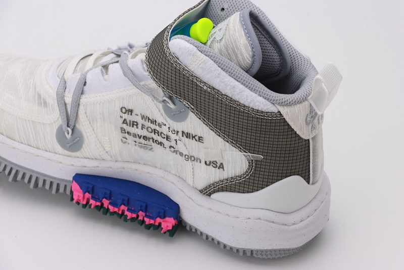 OFF-WHITE x Air Force 1 Mid 'White'