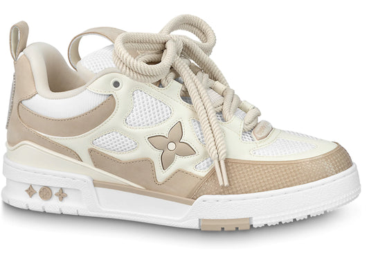 Louis Vuitton LV Skate Sneaker Beige White