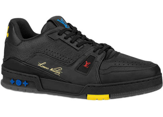 Louis Vuitton LV Trainer Black Signature