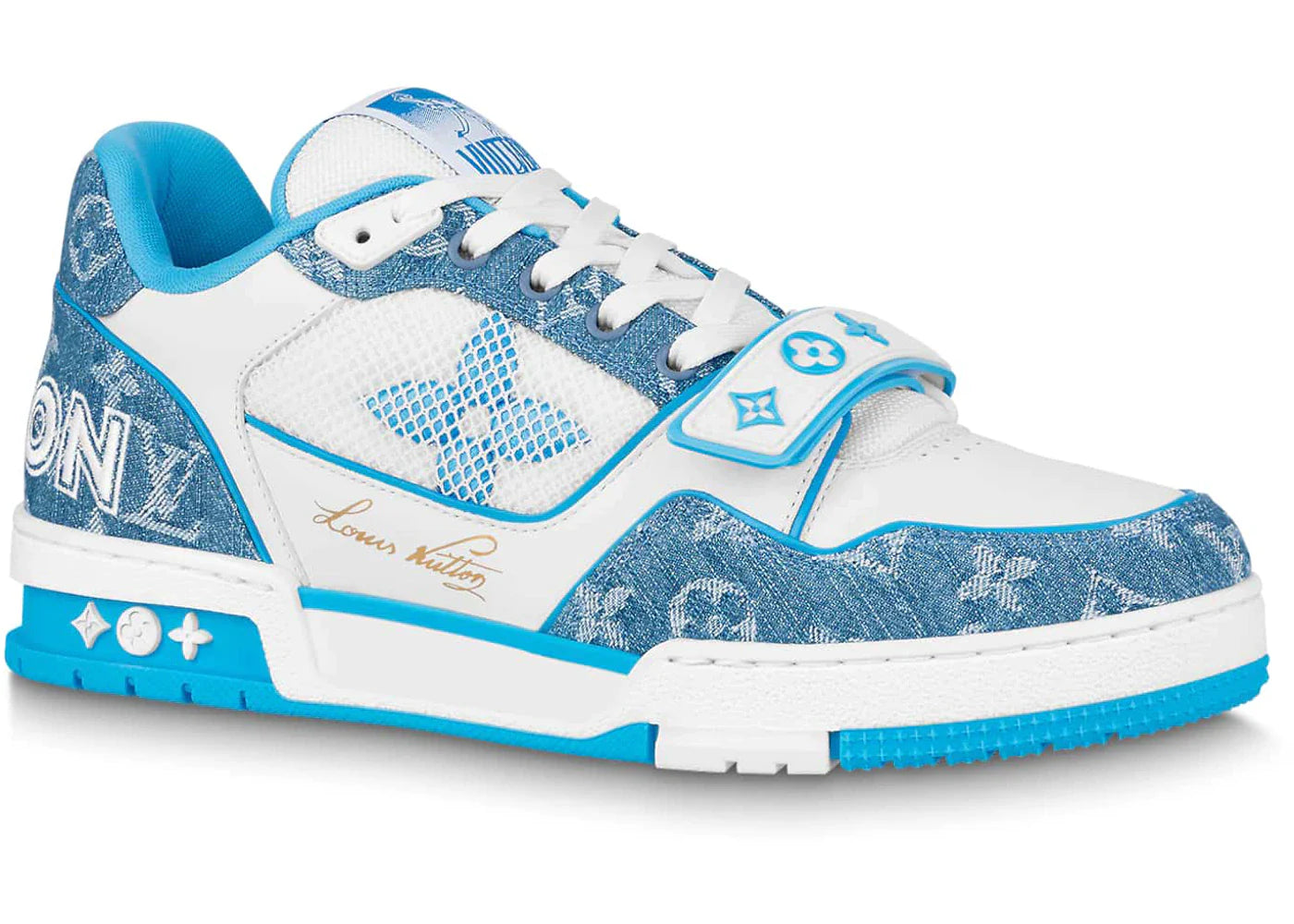 Louis Vuitton Trainer Monogram Denim