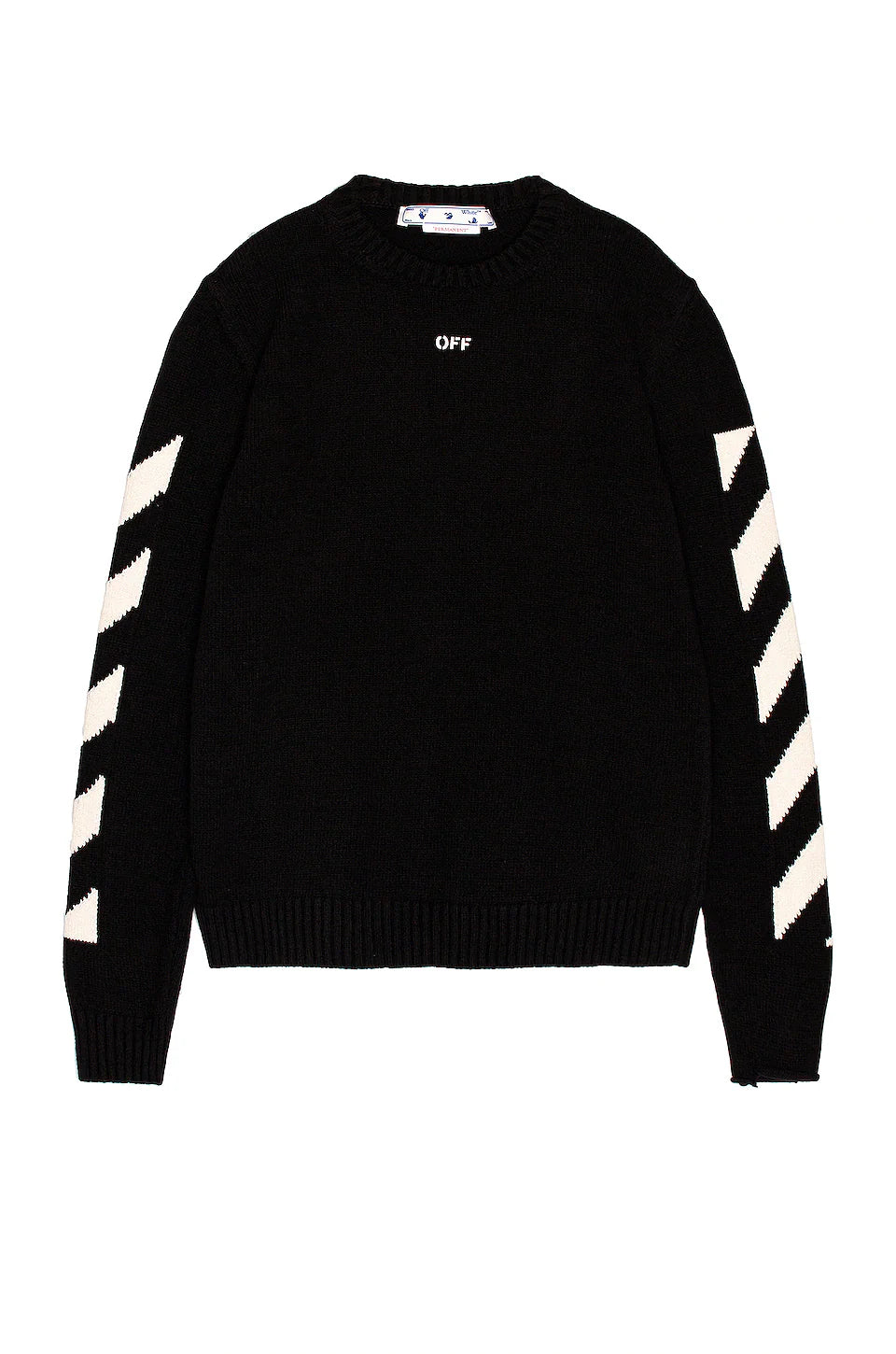Off-White Diag Arrows Knit Sweater Black