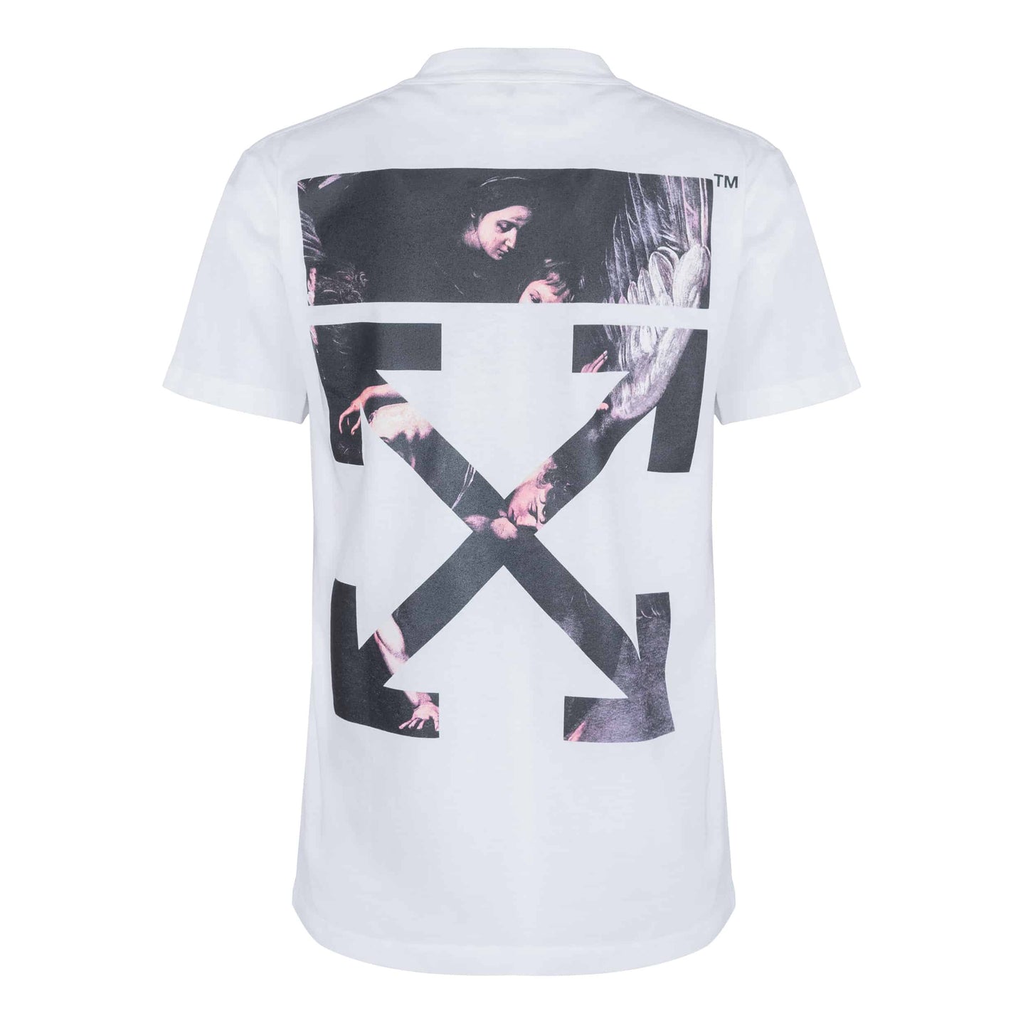 Off-White Oversized Fit Caravaggio Arrows T-shirt White/Multicolor