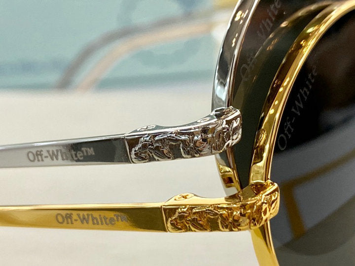 Off-White The Cape 140MM Round Sunglasses