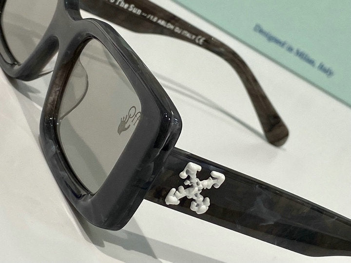 Off-White Arthur rectangle-frame sunglasses