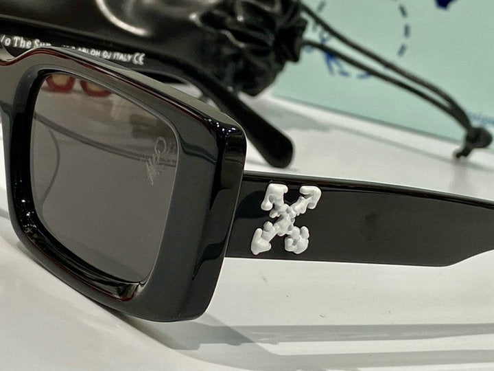 Off-White Arthur rectangle-frame sunglasses