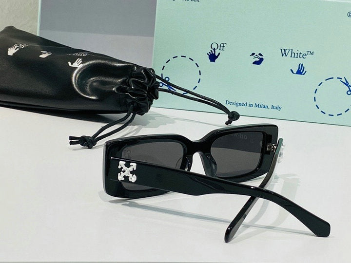 Off-White Arthur rectangle-frame sunglasses