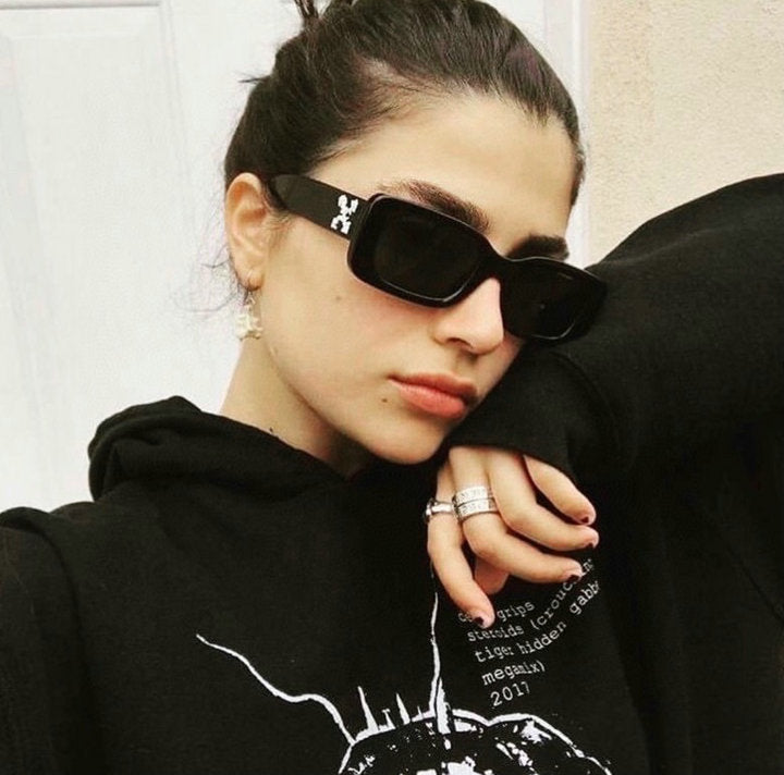 Off-White Arthur rectangle-frame sunglasses