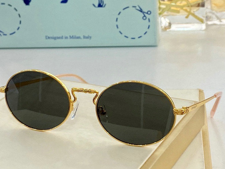 Off-White The Cape 140MM Round Sunglasses