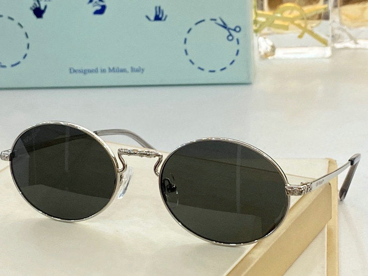 Off-White The Cape 140MM Round Sunglasses