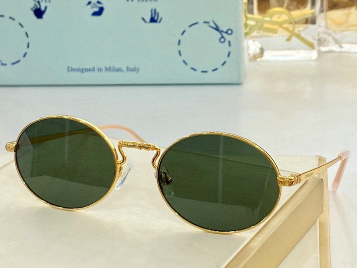 Off-White The Cape 140MM Round Sunglasses