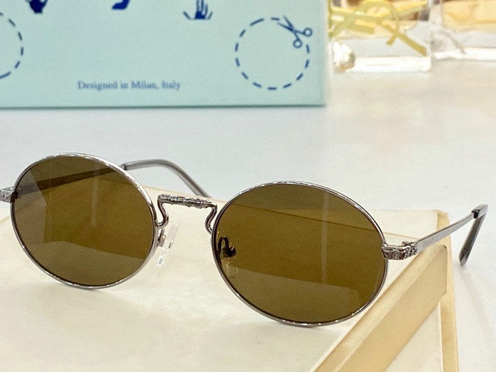 Off-White The Cape 140MM Round Sunglasses