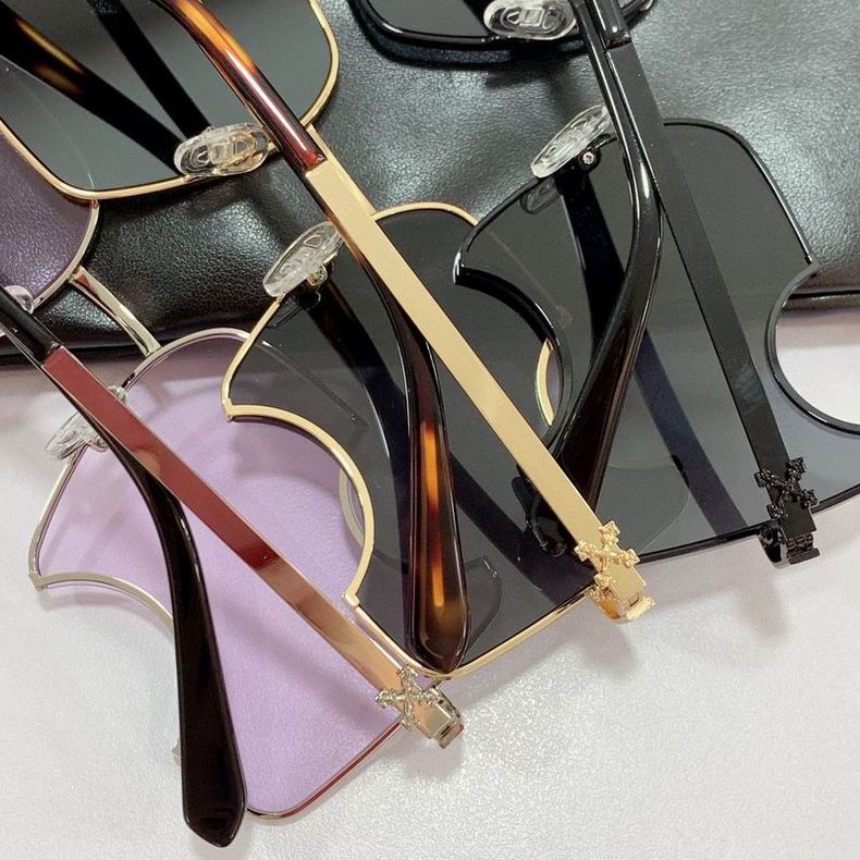 Off-White Cady cut-out rectangular-frame sunglasses