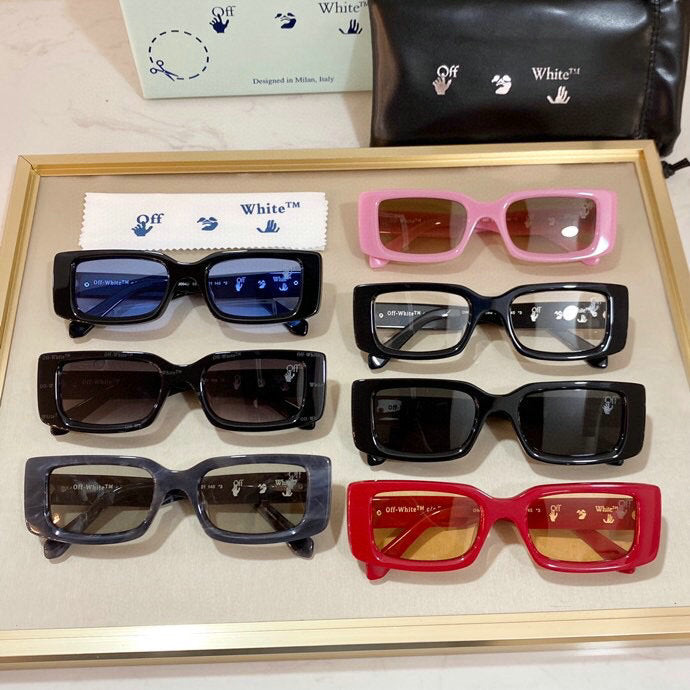 Off-White Arthur rectangle-frame sunglasses