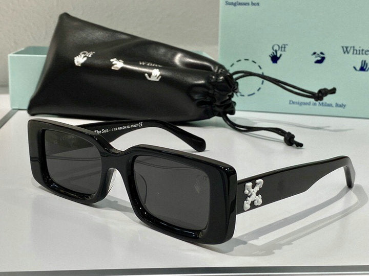 Off-White Arthur rectangle-frame sunglasses