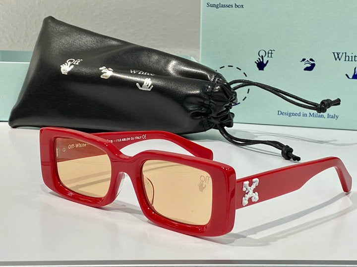 Off-White Arthur rectangle-frame sunglasses
