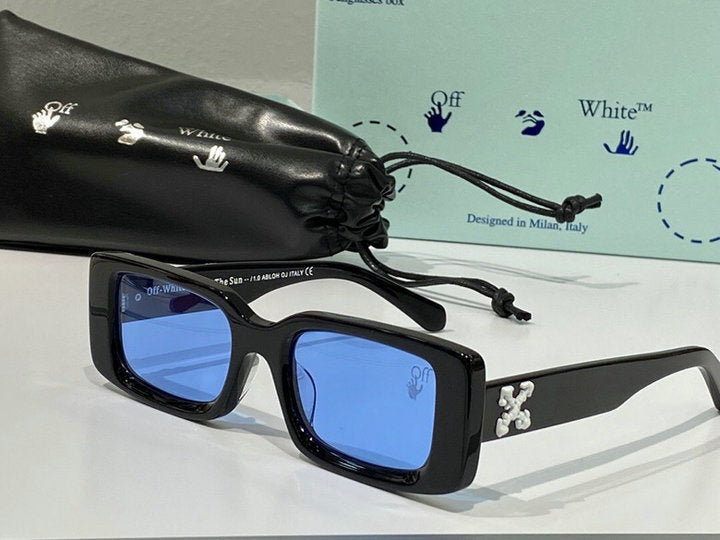 Off-White Arthur rectangle-frame sunglasses