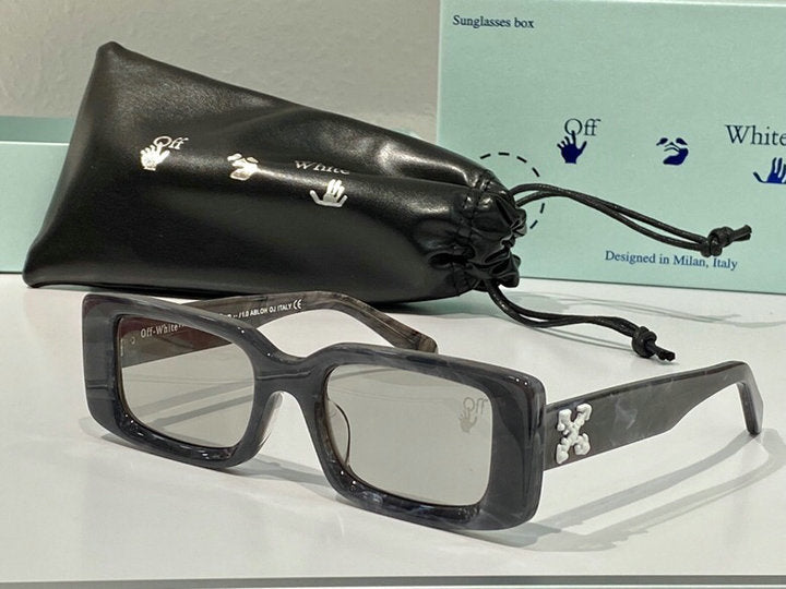 Off-White Arthur rectangle-frame sunglasses