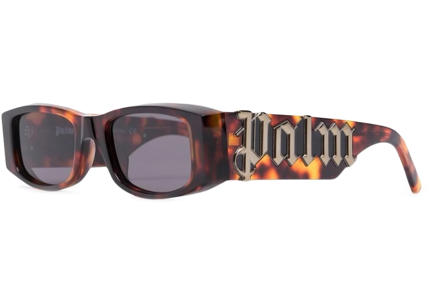 Palm Angels Angel Rectangle Frame Sunglasses Grey