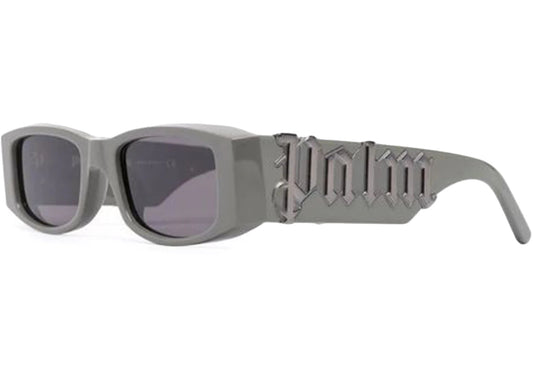 Palm Angels Angel Rectangle Frame Sunglasses Grey