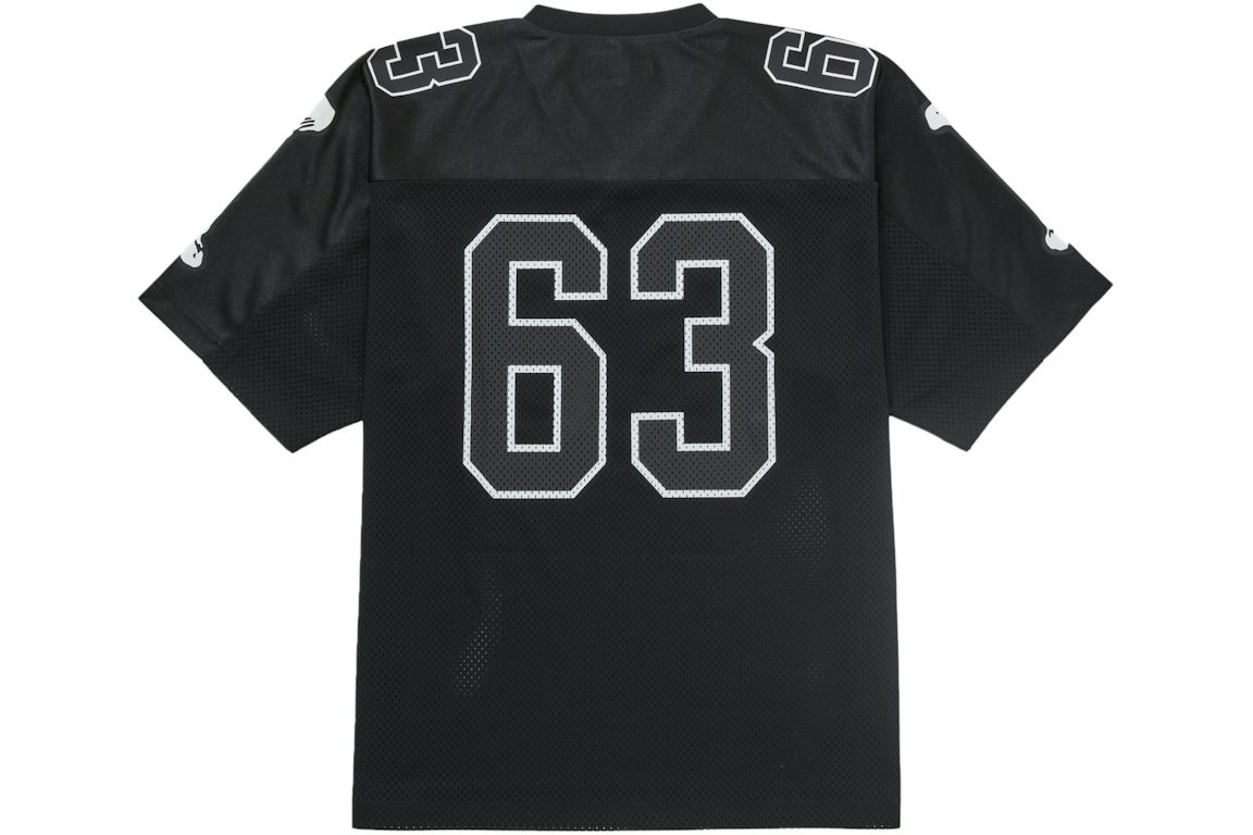 Supreme Bones Football Jersey 'Black'