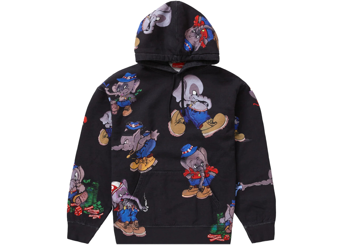 Supreme Elephant Hooded Sweatshirt