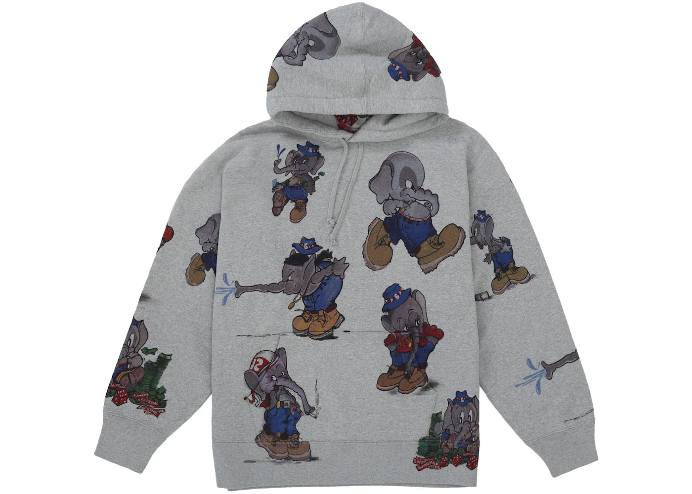 Supreme Elephant Hooded Sweatshirt