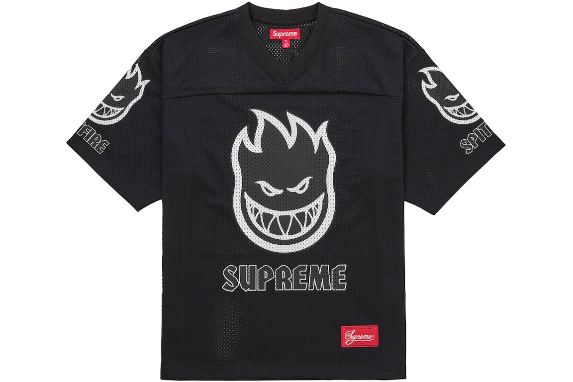 Supreme Spitfire Football Jersey 'Black'
