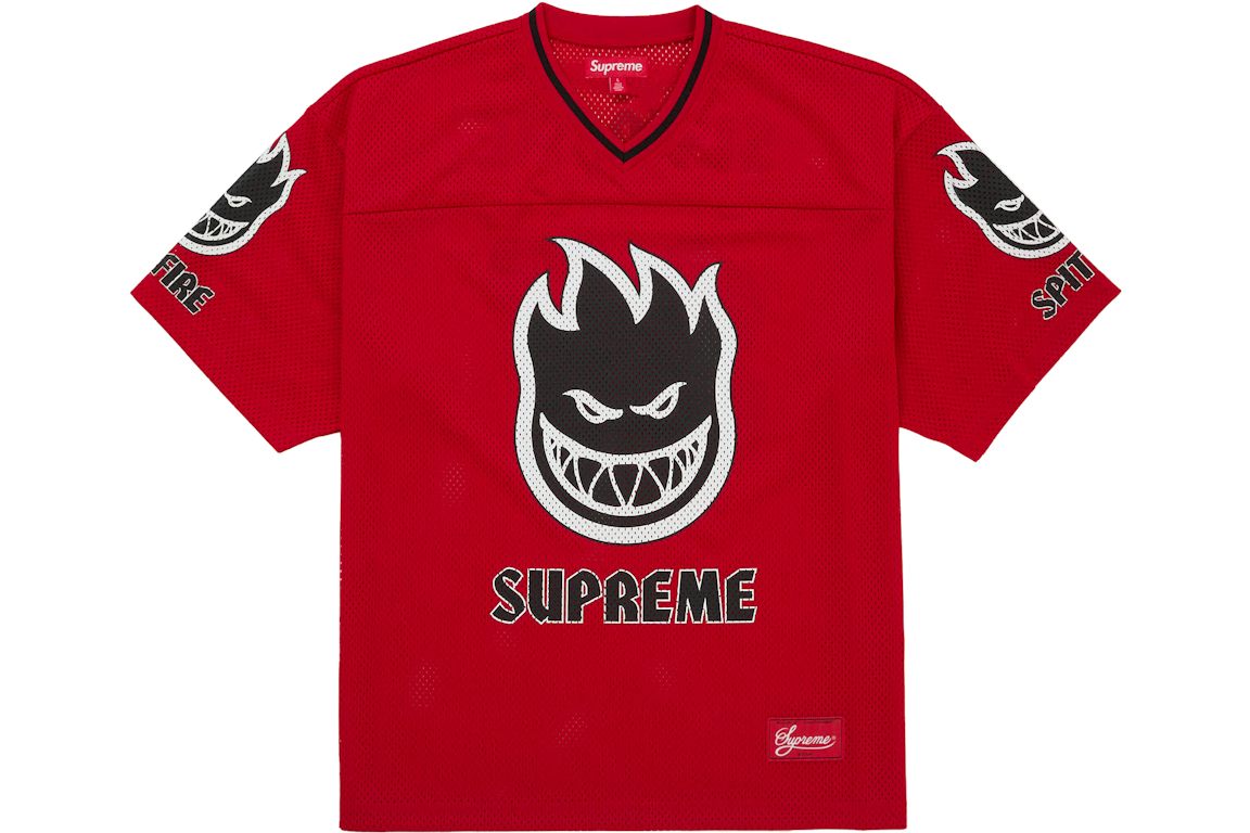 Supreme Spitfire Football Jersey 'Red'