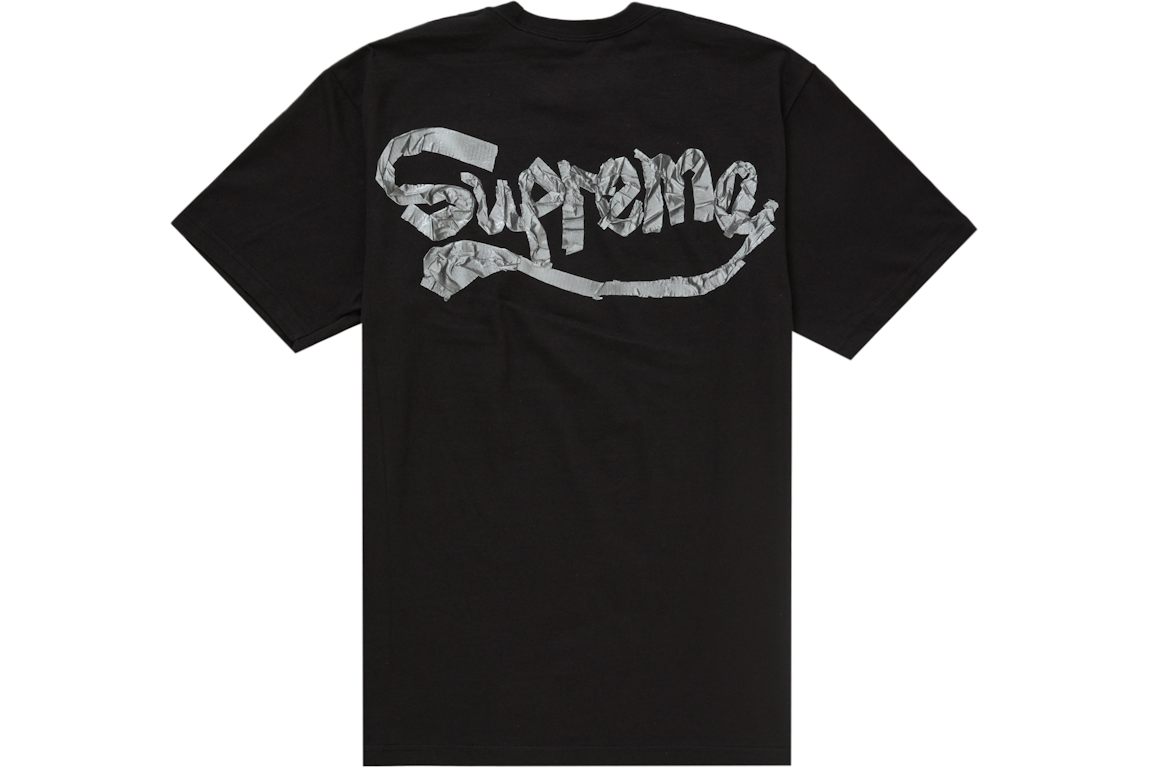 Supreme Tape Tee ' Black'