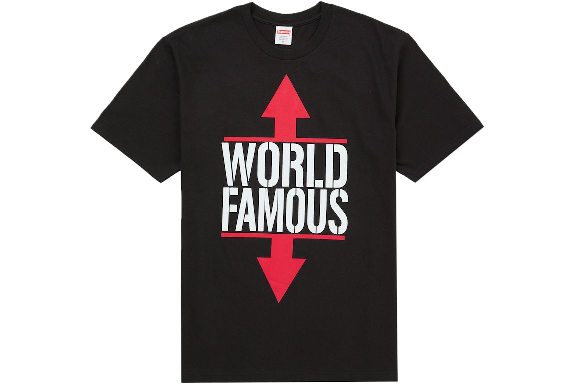 Supreme World Famous Tee 'Black'