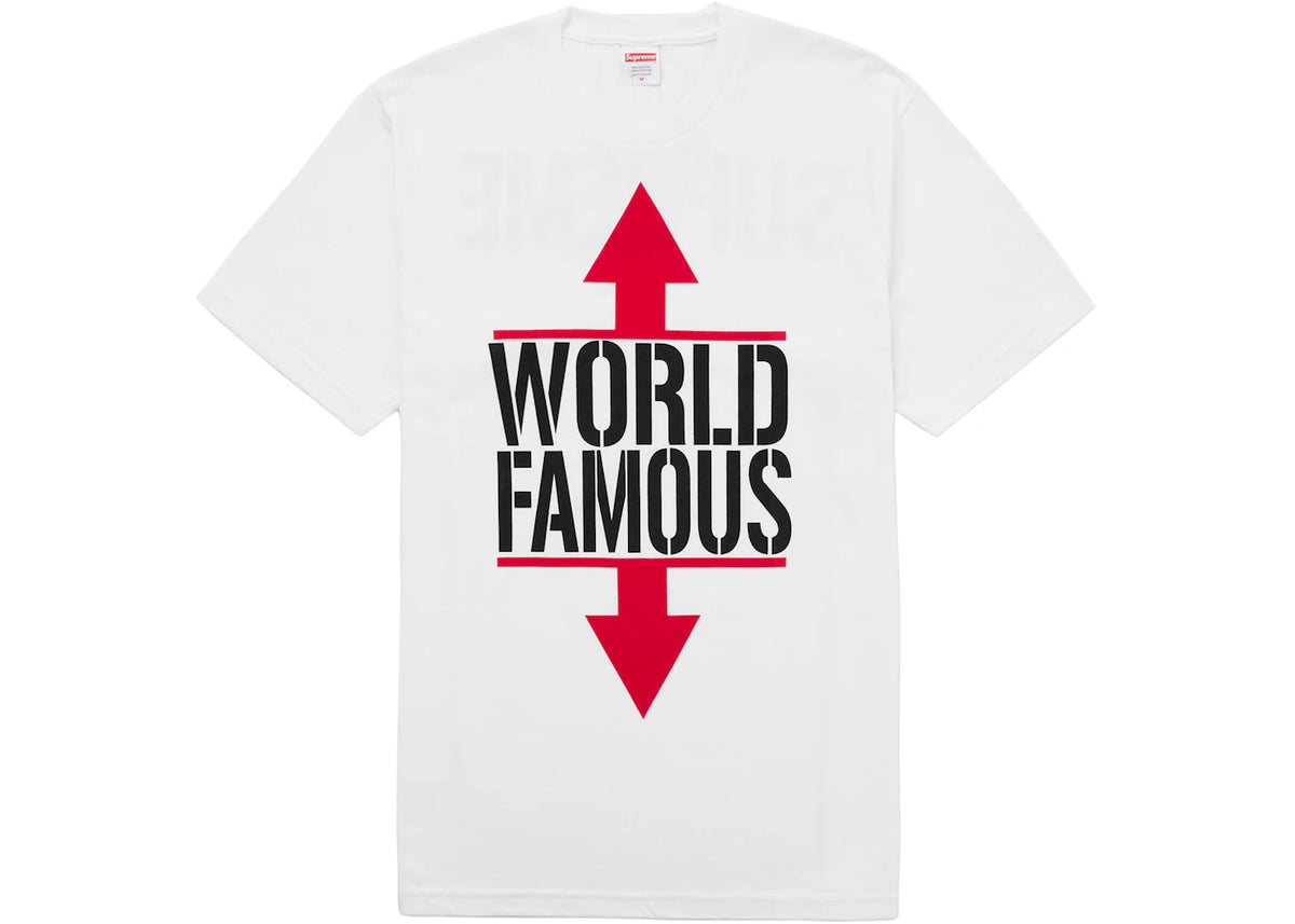 Supreme World Famous Tee 'White'