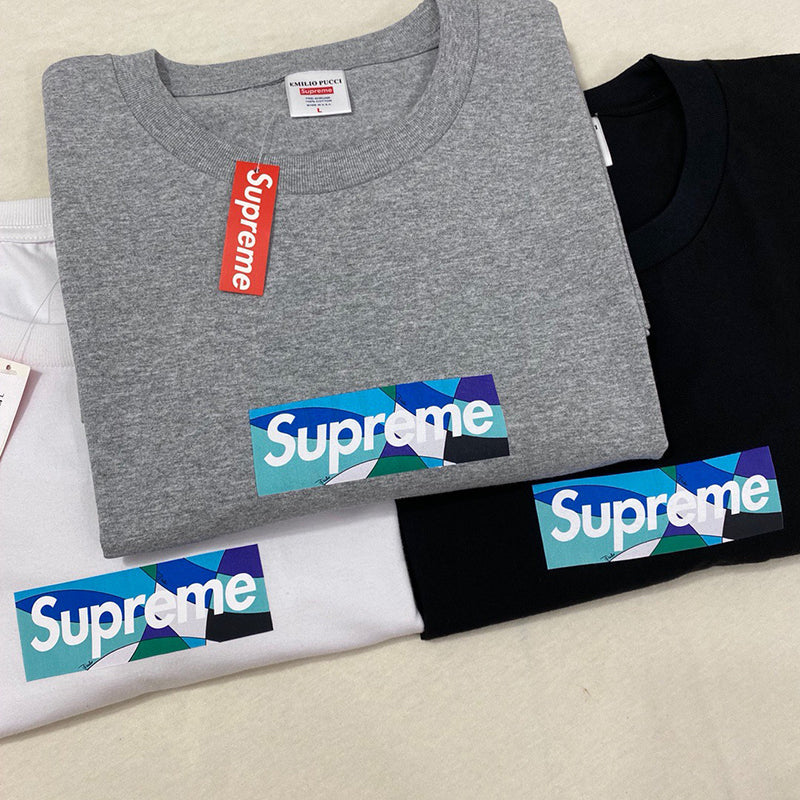 Supreme Emilio Pucci Box Logo Tee